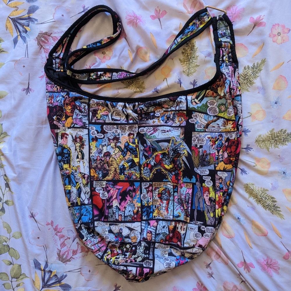 X-Men Marvel Comics Hobo Bag